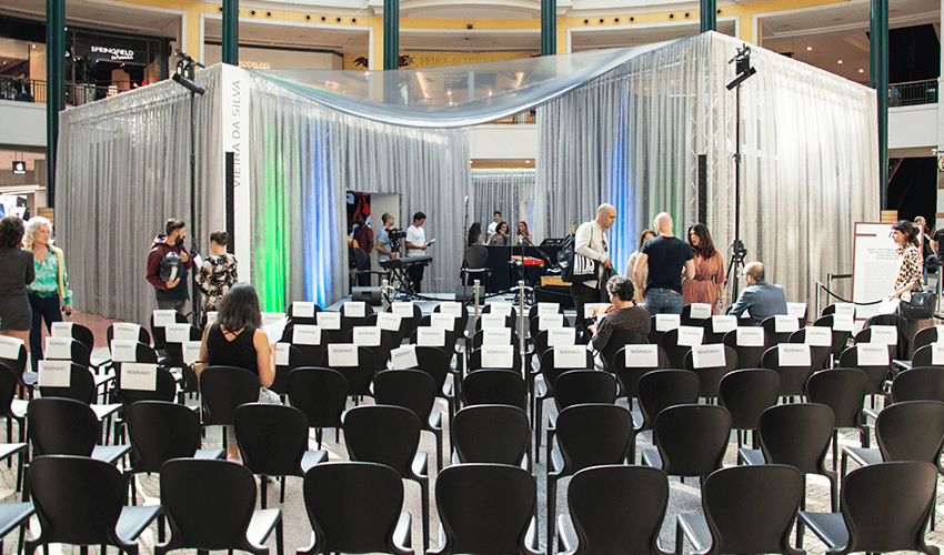 Exposição Vieira da Silva no Centro Comercial Colombo