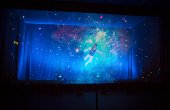 Holographic curtains