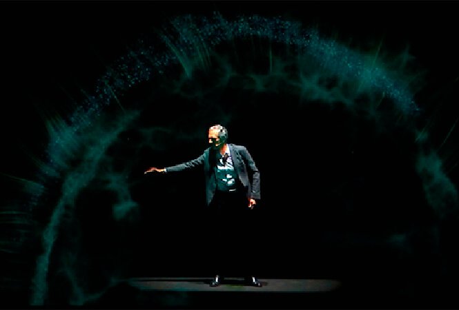 Holographic curtains